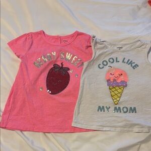 Berry Sweet and Cool Like My Mom Kids T-Shirts